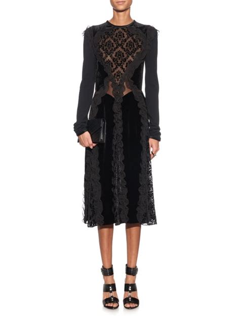 givenchy velvet dress